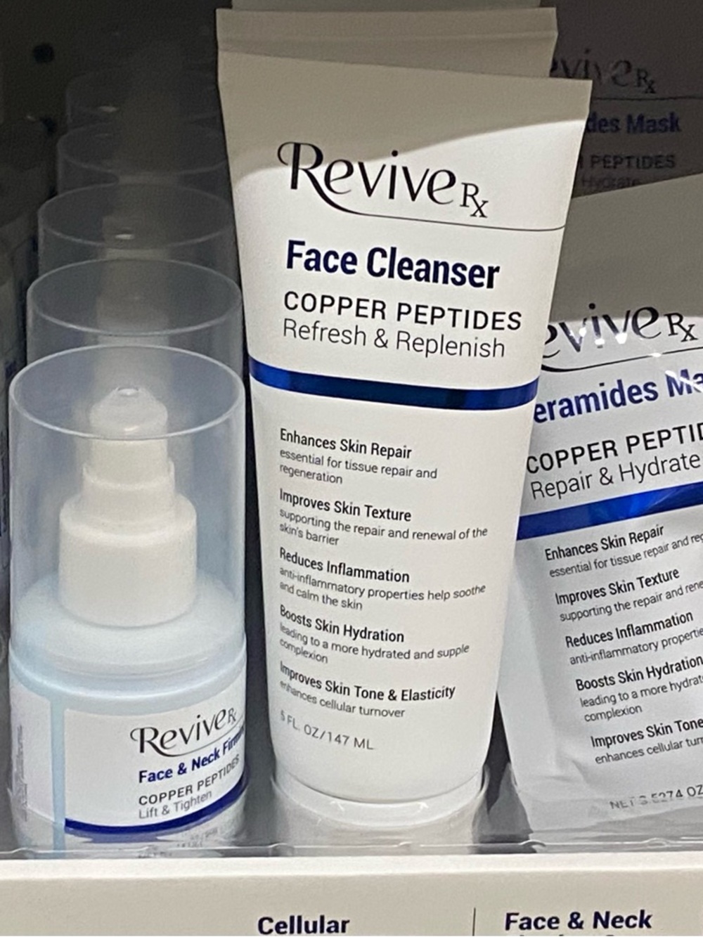 Revive Rx copper peptides skin care lot 4 pcs